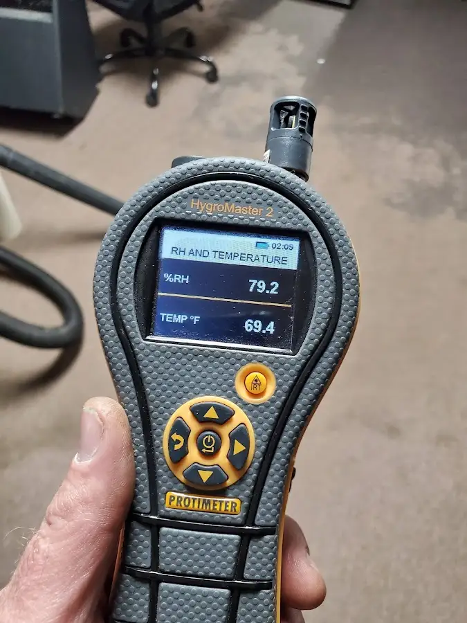Moisture meter humidity assessment for Fire & Smoke Damage Restoration in Catoosa