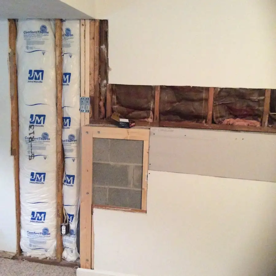 Wall insulation replacement during Structural Drying in Catoosa